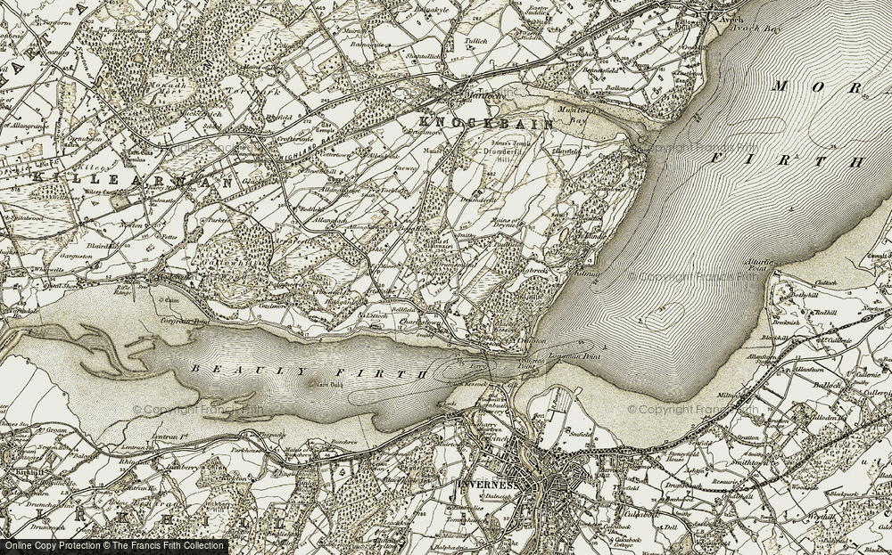 Old Map of Drumsmittal, 1911-1912 in 1911-1912