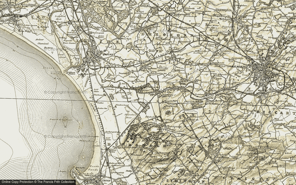 Old Map of Drybridge, 1905-1906 in 1905-1906