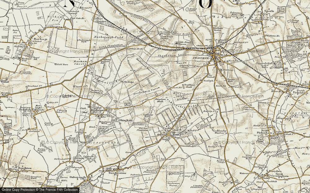 Old Map of Drymere, 1901-1902 in 1901-1902