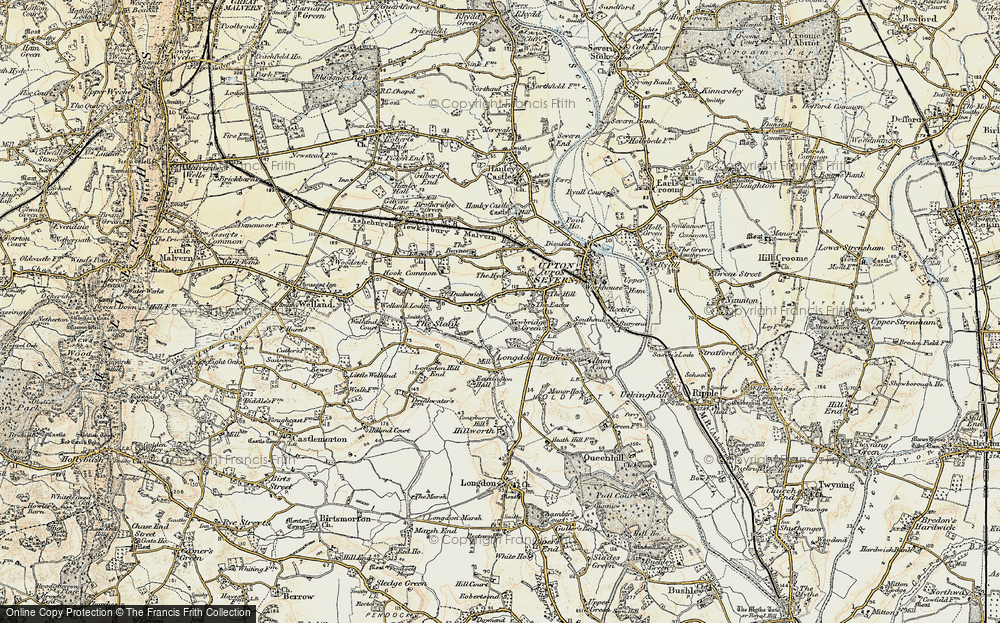 Old Map of Duckswich, 1899-1901 in 1899-1901