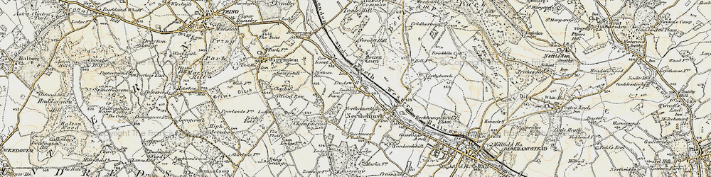 Old map of Dudswell in 1898