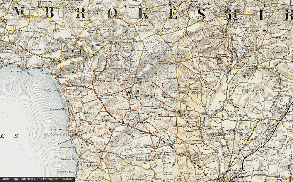 Old Map of Dudwells, 1901-1912 in 1901-1912