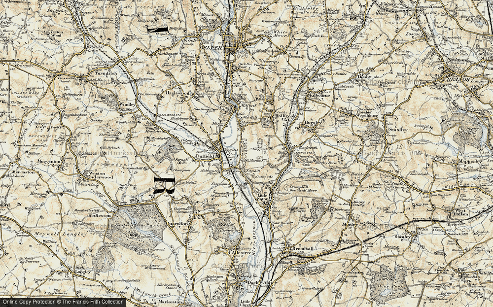 Old Map of Duffieldbank, 1902-1903 in 1902-1903