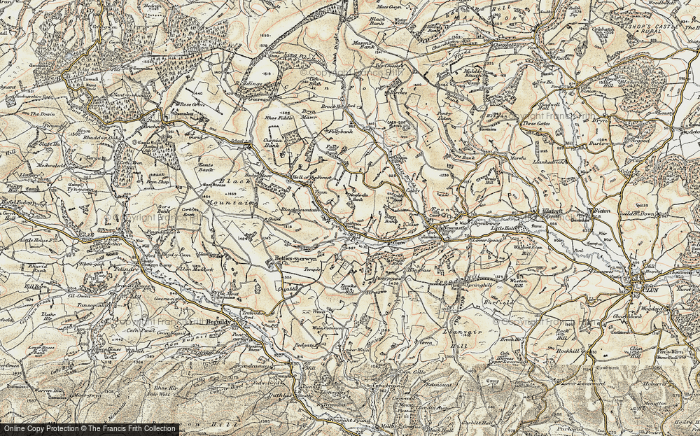 Old Map of Duffryn, 1901-1903 in 1901-1903