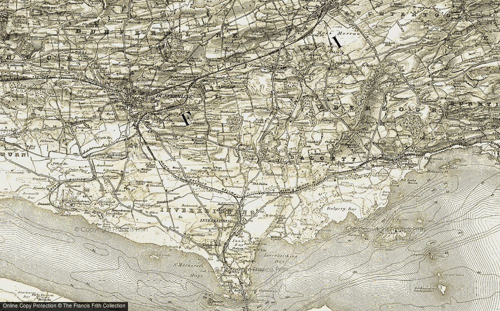 Old Map of Duloch, 1903-1906 in 1903-1906