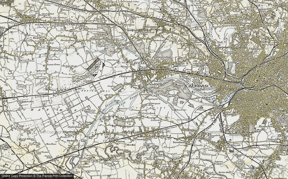 Old Map of Dumplington, 1903 in 1903