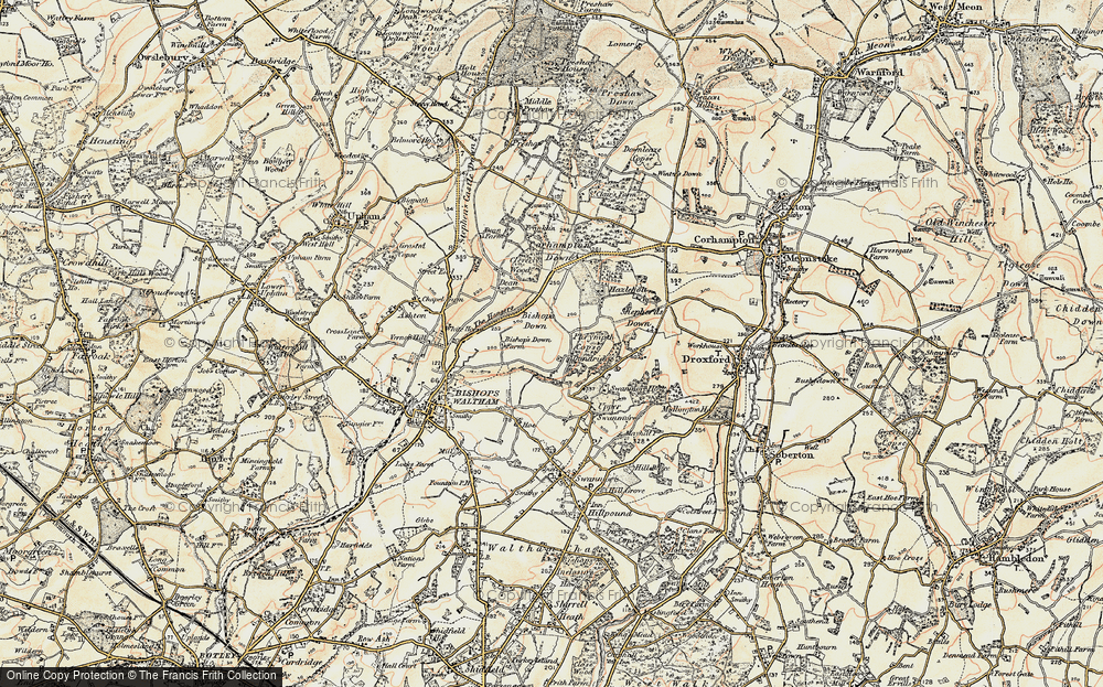 Old Map of Dundridge, 1897-1900 in 1897-1900