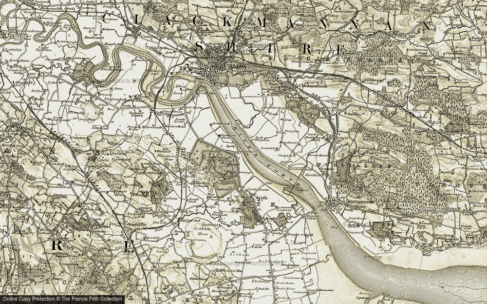 Old Map of Dunmore, 1904-1906 in 1904-1906