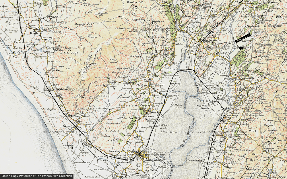 Old Map of Dunningwell, 1903-1904 in 1903-1904