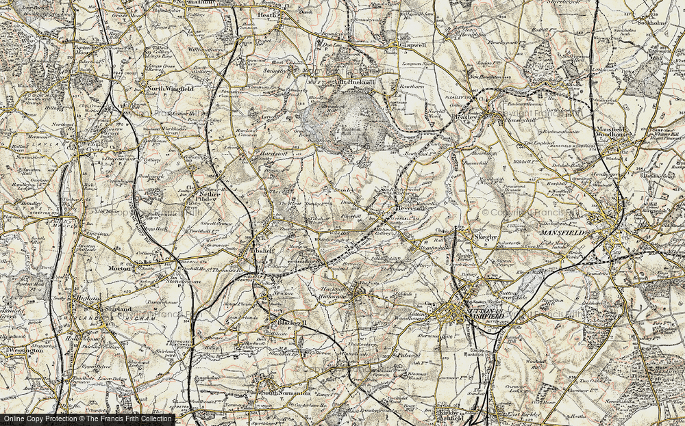 Old Map of Dunsill, 1902-1903 in 1902-1903