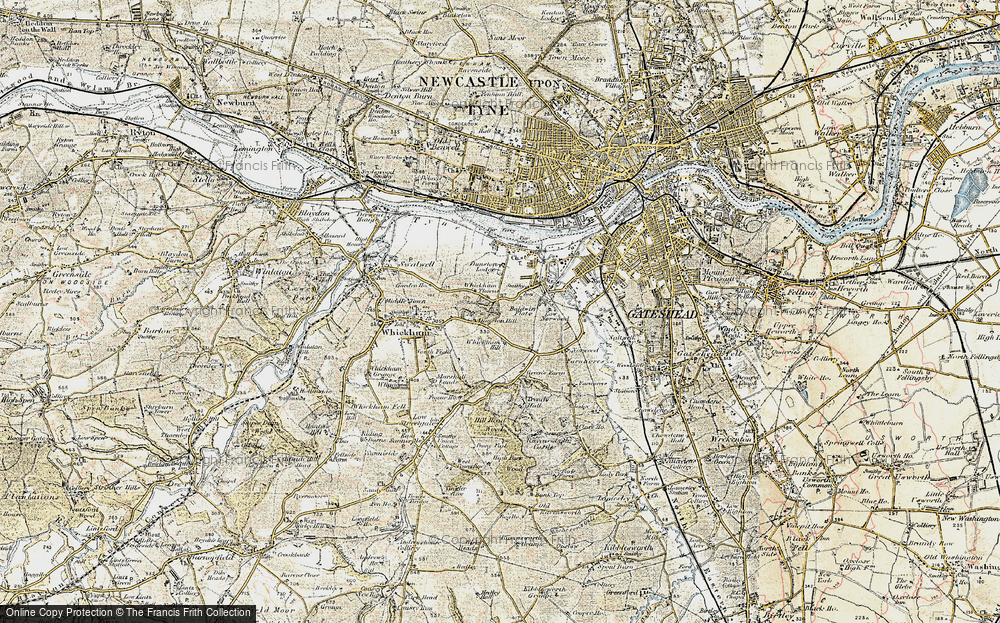 Dunston Hill, 1901-1904