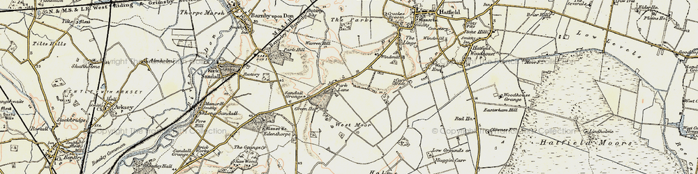 Old map of Dunsville in 1903