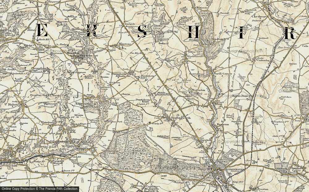 Duntisbourne Rouse, 1898-1899