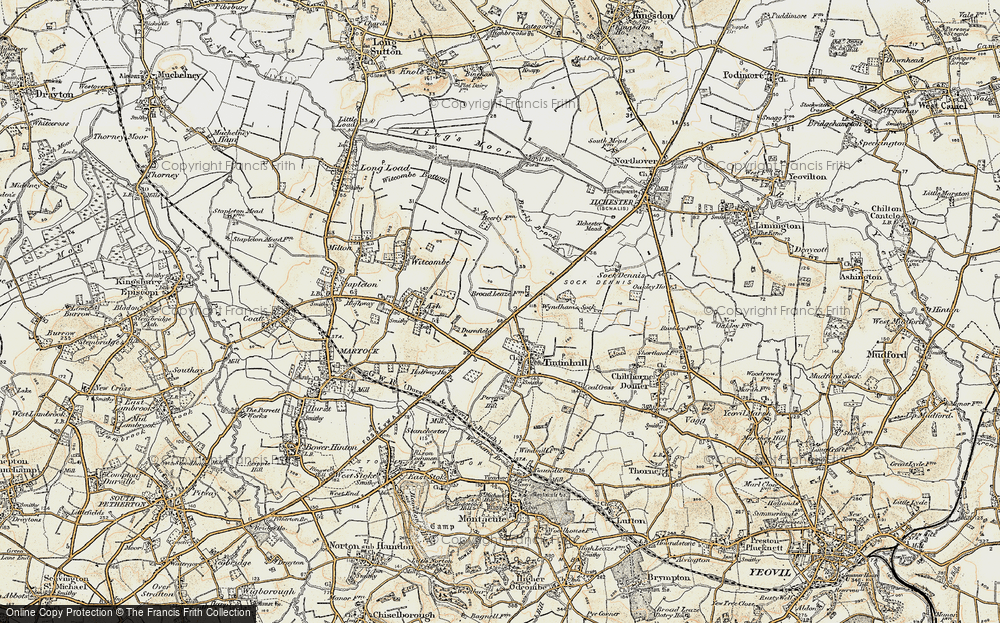 Old Map of Durnfield, 1899 in 1899