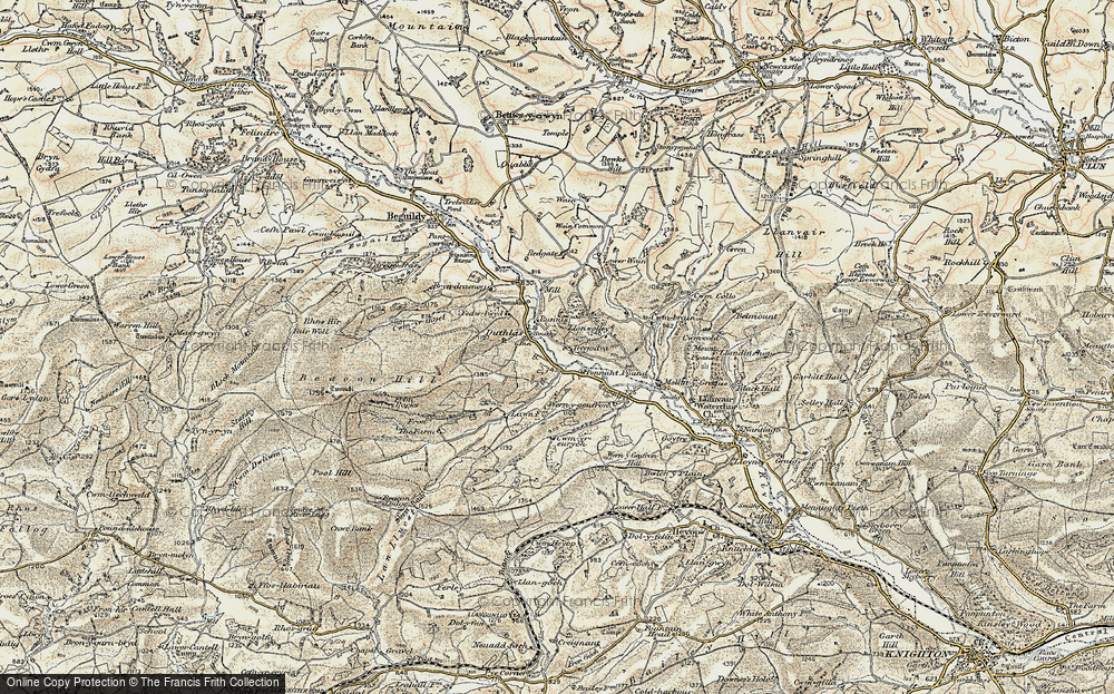 Old Map of Dutlas, 1901-1903 in 1901-1903
