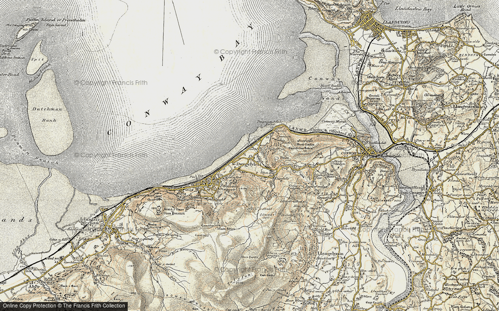 Old Map of Dwygyfylchi, 1902-1903 in 1902-1903