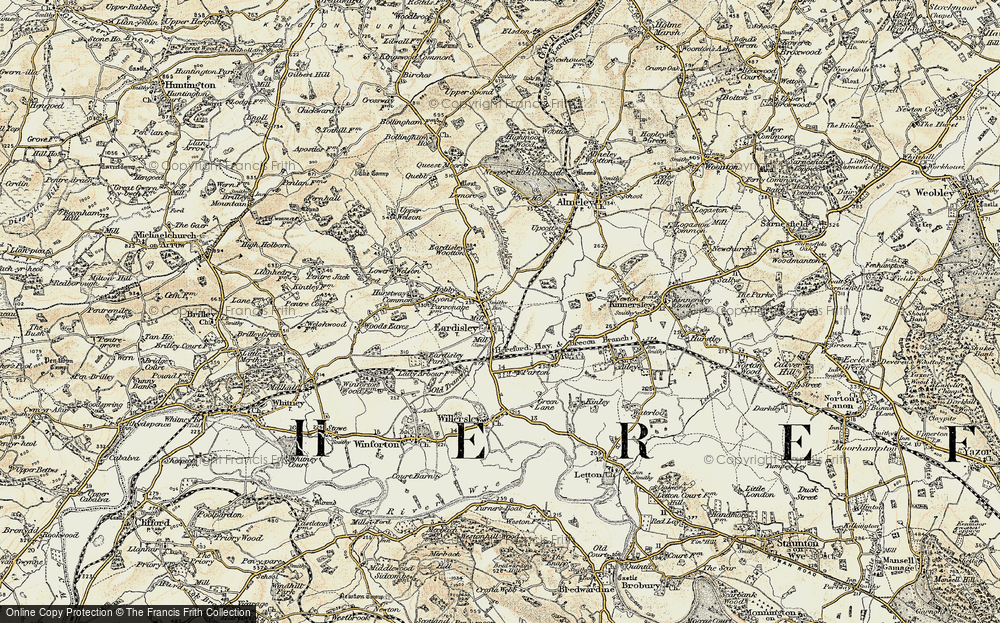 Eardisley, 1900-1901