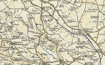 Old map of Brier Low in 1902-1903
