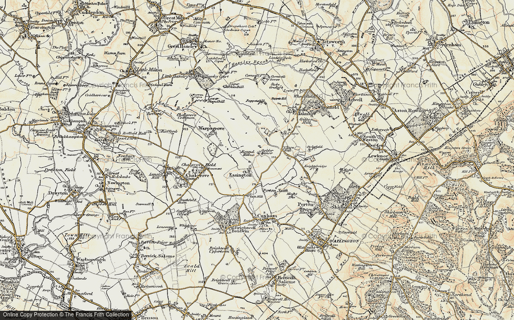 Old Map of Easington, 1897-1899 in 1897-1899