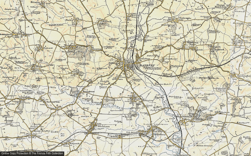 Old Map of Easington, 1898-1901 in 1898-1901