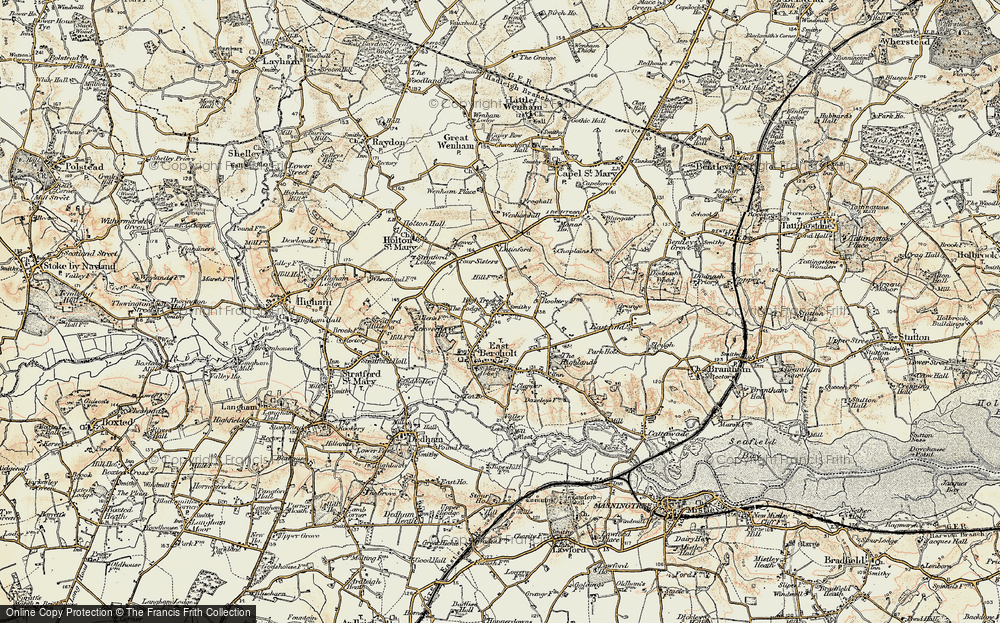 East Bergholt, 1898-1901