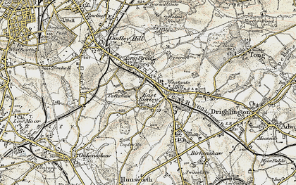 Old map of East Bierley in 1903
