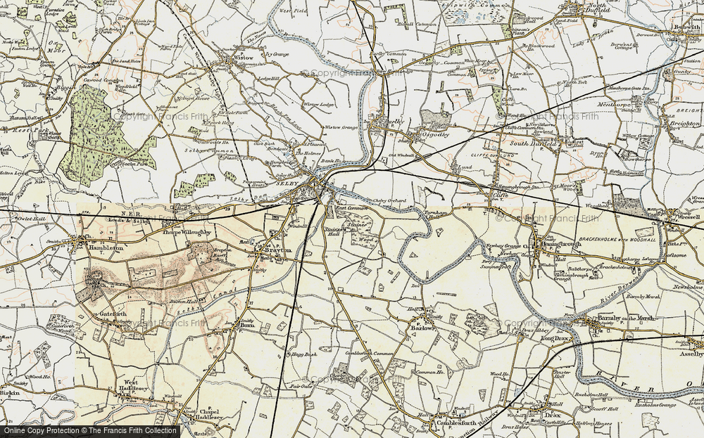 Old Map of East Common, 1903 in 1903