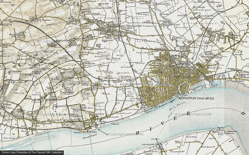 Old Map of East Ella, 1903-1908 in 1903-1908