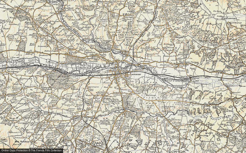 Old Map of East Fields, 1897-1900 in 1897-1900