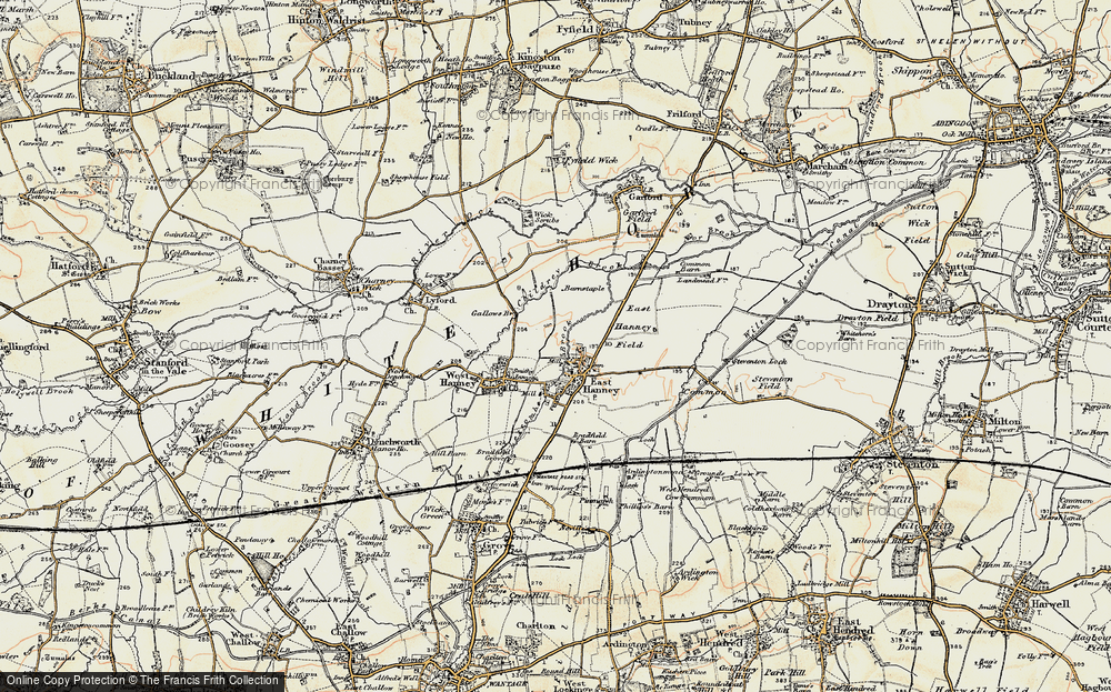East Hanney, 1897-1899