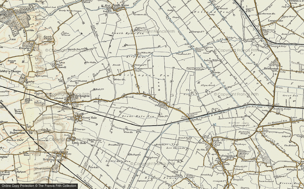East Heckington, 1902-1903