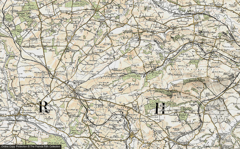 Old Map of East Hedleyhope, 1901-1904 in 1901-1904