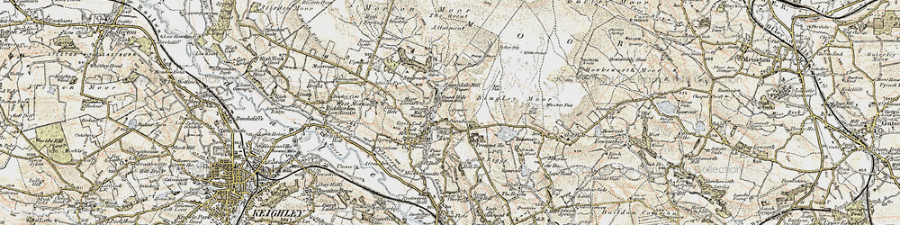 Old map of Sunny Dale in 1903-1904
