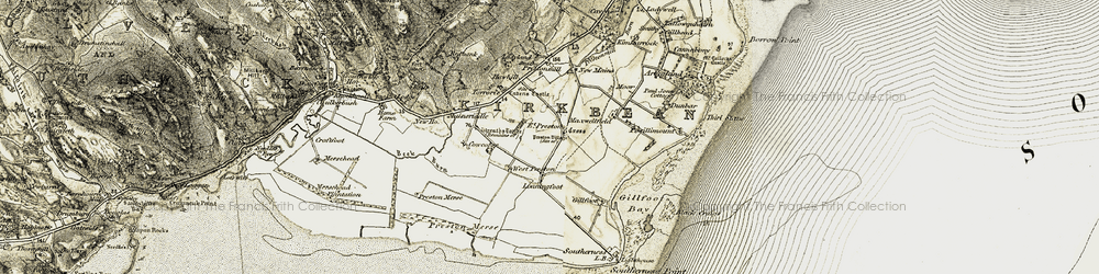 Old map of West Preston in 1901-1905