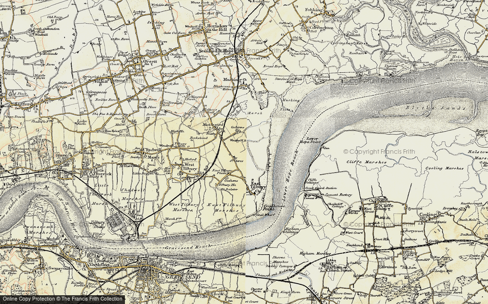 East Tilbury, 1897-1898