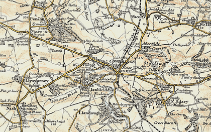 Old map of East Village in 1899-1900