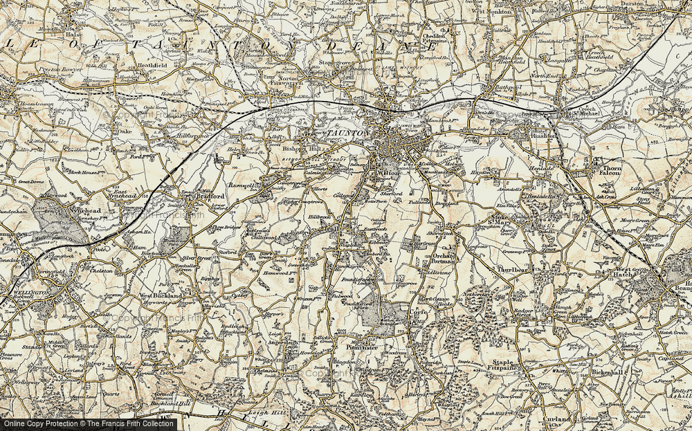 Old Map of Eastbrook, 1898-1900 in 1898-1900