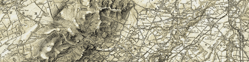 Old map of Bush Ho in 1903-1904
