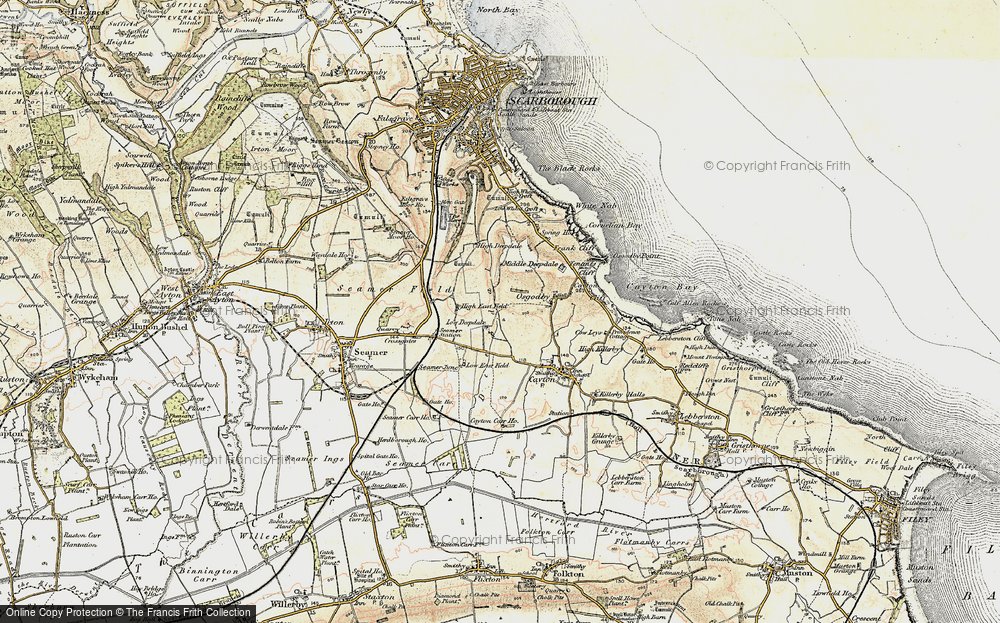 Old Map of Eastfield, 1903-1904 in 1903-1904
