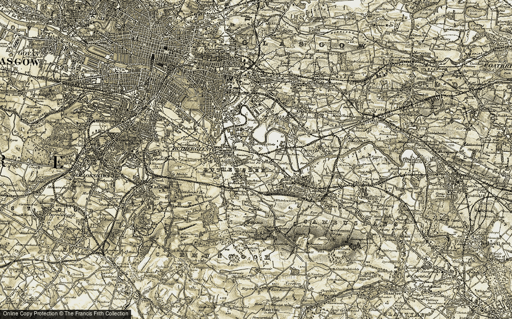 Old Map of Eastfield, 1904-1905 in 1904-1905