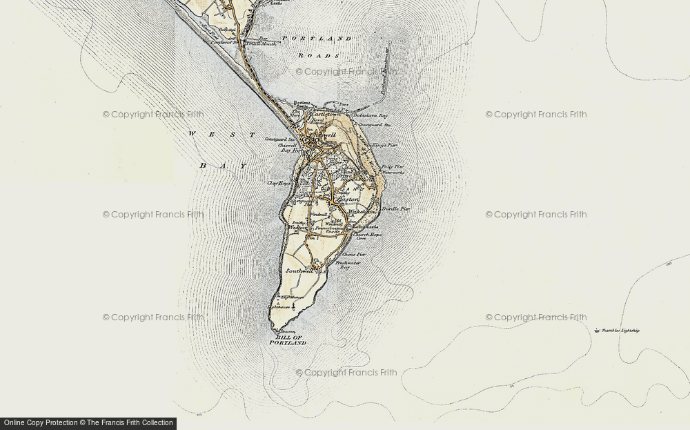 Old Map of Easton, 1899 in 1899