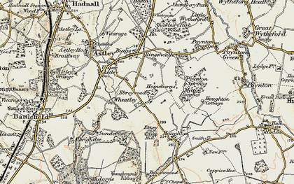 Old map of Wheatley in 1902
