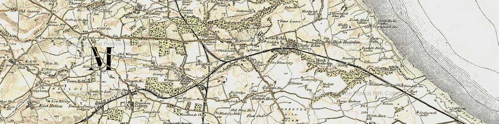 Old map of Eden Vale in 1901-1904