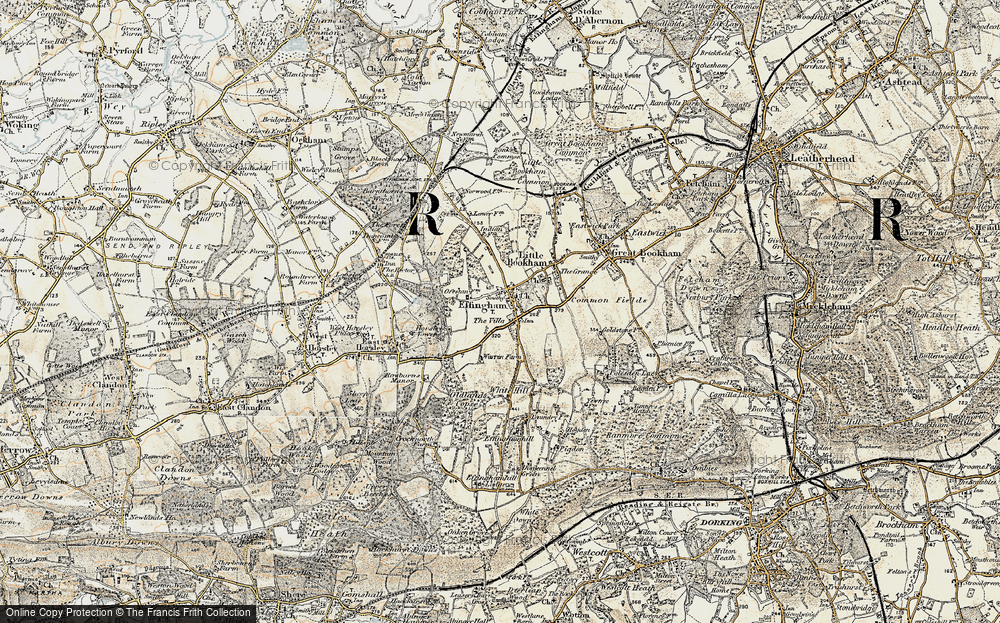 Old Map of Effingham, 1898-1909 in 1898-1909