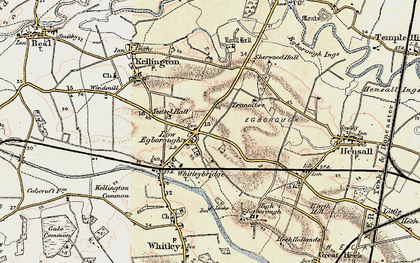 Old map of Eggborough in 1903