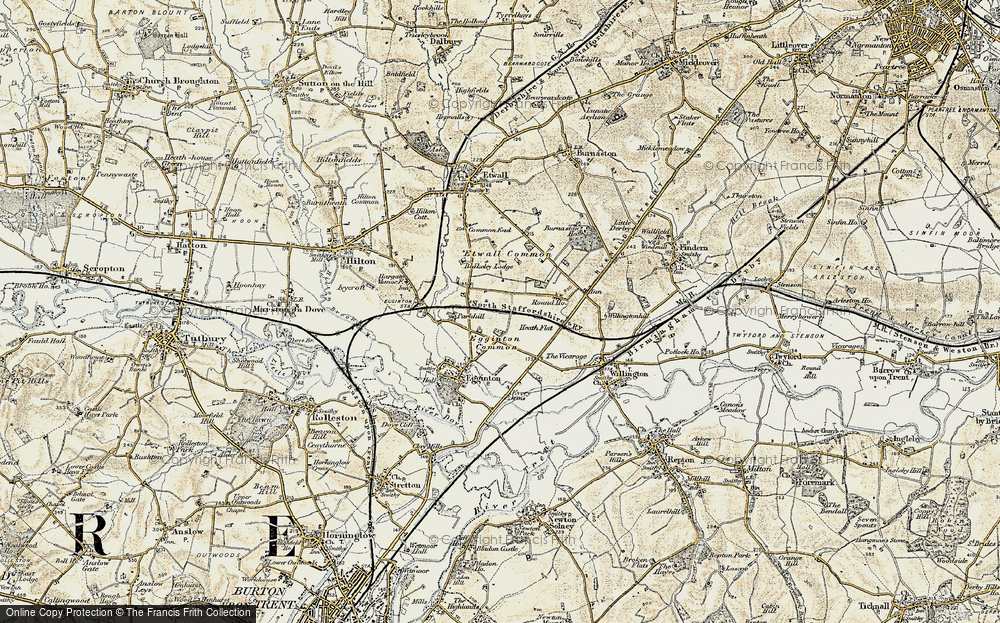 Egginton Common, 1902