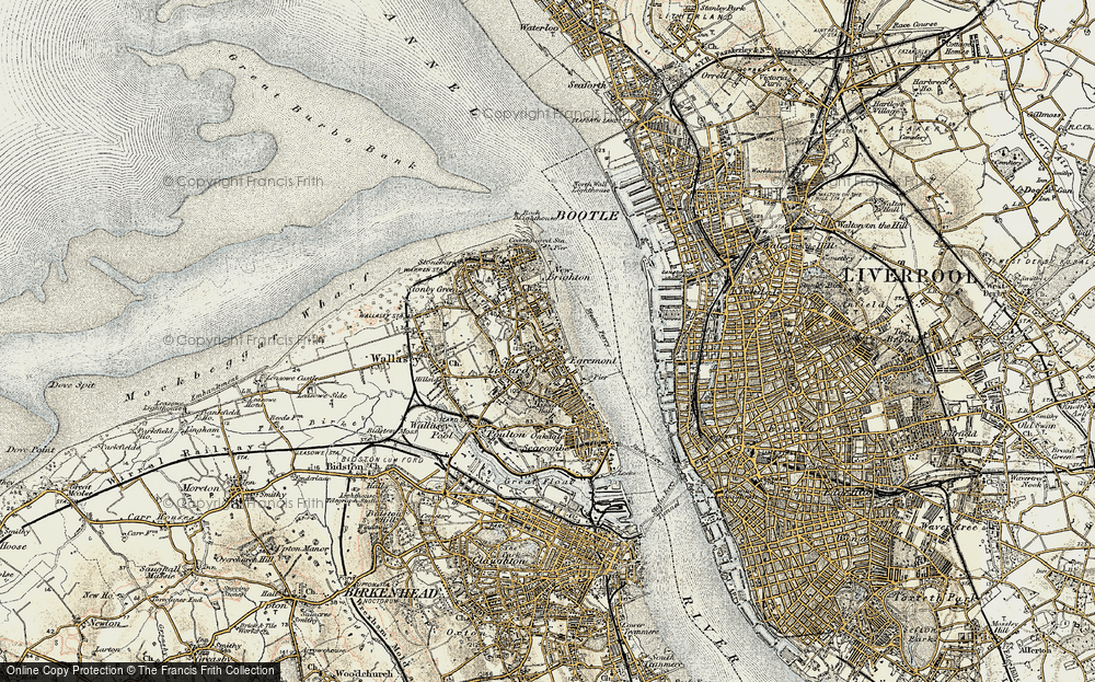 Old Map of Egremont, 1902-1903 in 1902-1903
