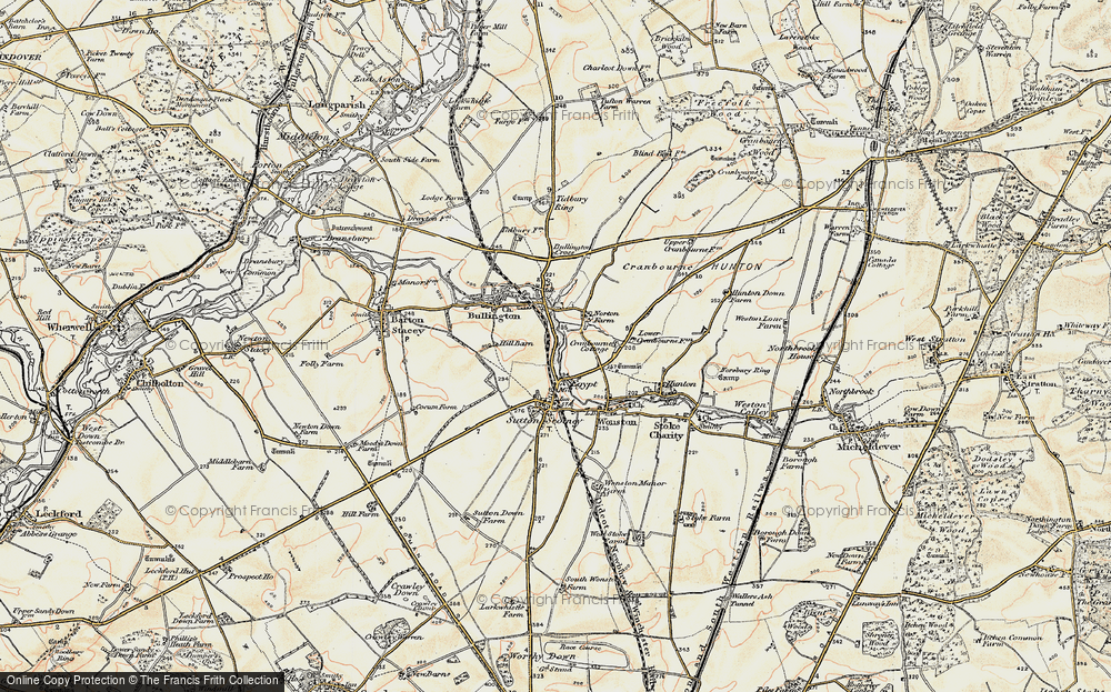 Old Map of Egypt, 1897-1900 in 1897-1900