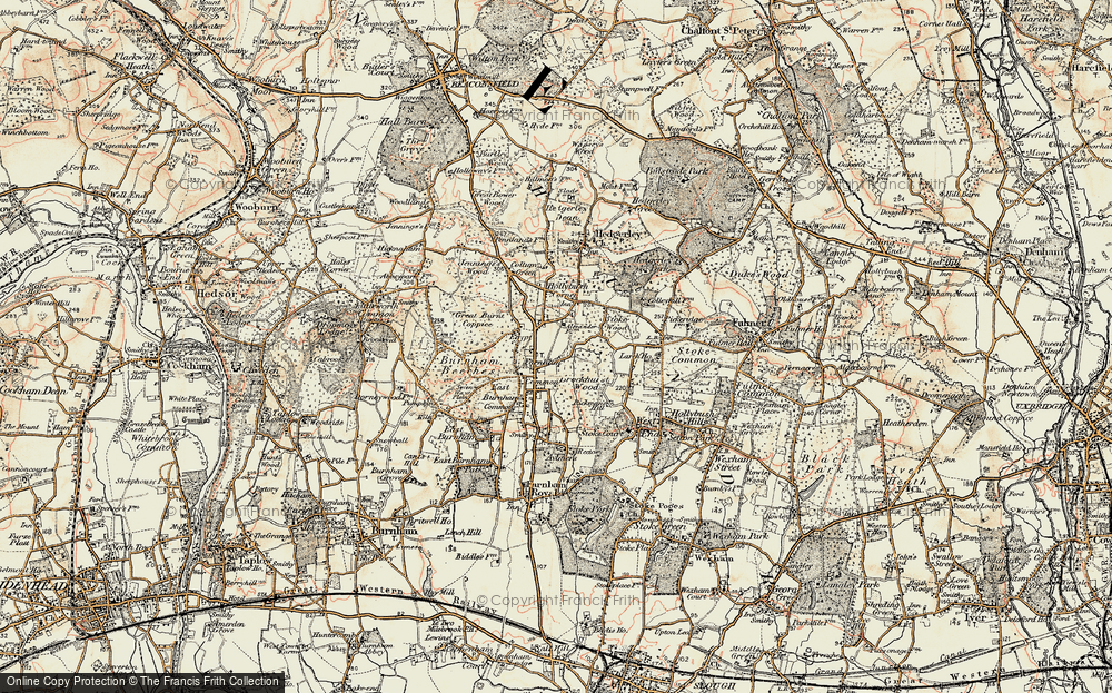 Old Map of Egypt, 1897-1909 in 1897-1909