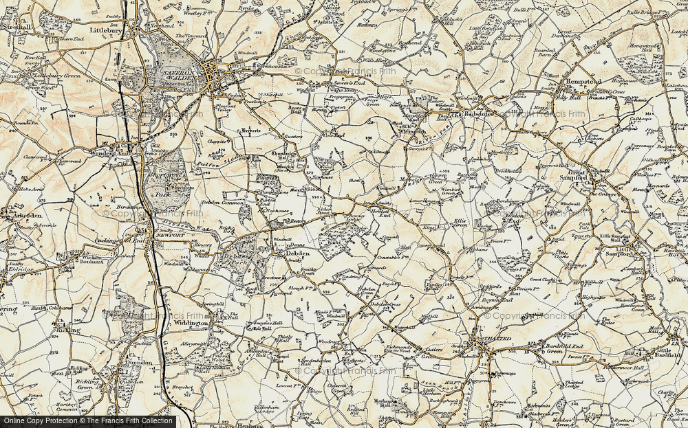Old Map of Elder Street, 1898-1901 in 1898-1901